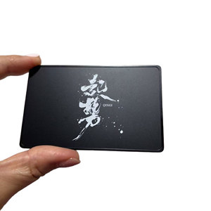 Tarjeta de Visita Metálica NFC Programable Personalizada de 0.8 mm, 888 <span class=keywords><strong>Bytes</strong></span>, con Logotipo Impreso en UV - Product Image 3