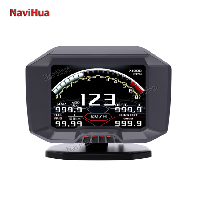 Smart Digital OBD Escaner Automotriz Hud Gps Obd Car Scanner Car Electric Car Speed Head up Display Magician F9