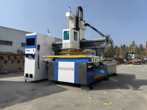 Machine de découpe et de fraisage CNC 3 axes pour le travail du bois, planuse CNC 1325 ATC automatique 4x8 pi pour la fabrication de meubles - Product Image 3