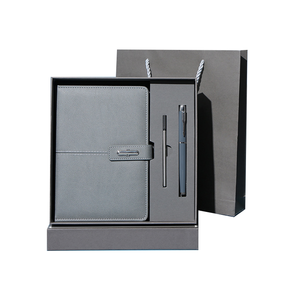 Fabricant de nouvelles idées 2024 boîte-<span class=keywords><strong>cadeau</strong></span> d'affaires personnalisée cahier en cuir stylo en métal <span class=keywords><strong>pour</strong></span> les coffrets de cadeaux d'affaires de luxe - Product Image 1