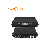 Mini Encodeur Modulateur QAM MPEG2 HD 1080P ATSC RF pour Télévision par Câble aux États-Unis, au Canada et au Mexique