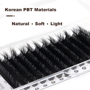 SP EYELASH Vente en gros Extensions de cils en faux vison en cachemire 4D Ventilateur facile Volume <span class=keywords><strong>russe</strong></span> Marque privée Extension de cils Cilios Cils - Product Image 3