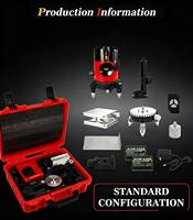 Niveau laser de construction autonivelant 360° horizontal et vertical, rotatif automatique, avec points laser couleur origine