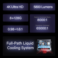 Nuevo Proyector Láser Dangbei S7 Ultra Max 4k, 5800 lúmenes, Contraste 65000:1, Visión Cinematográfica, Decodificación de Audio Espacial