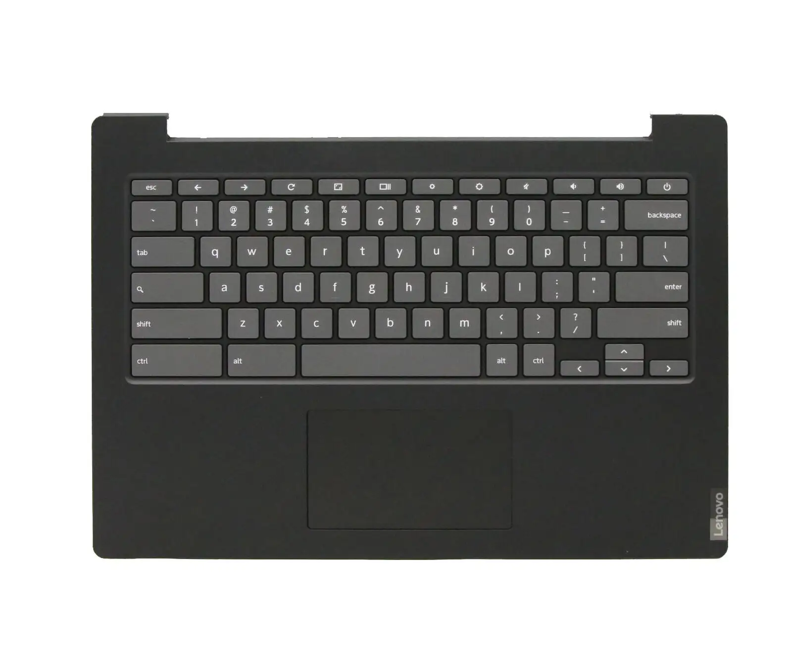 5CB0U43574 hakiki yeni üst CaseTouch Palmrest klavye C kapak klavye ile Lenovo Chromebook S340-14 için