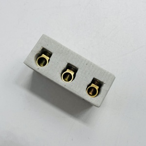 Nhiệt độ cao gốm khối thiết bị đầu cuối 30A 3 dây và 8 lỗ sứ kết nối cho dây - Product Image 3