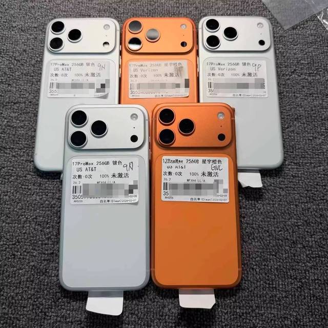New Arrivals I Phone 17 Promax Us Version Unlocked for IPhone17ProMax Cosmic Orange 256GB/512GB/1TB 6.9 Inch Cellphone