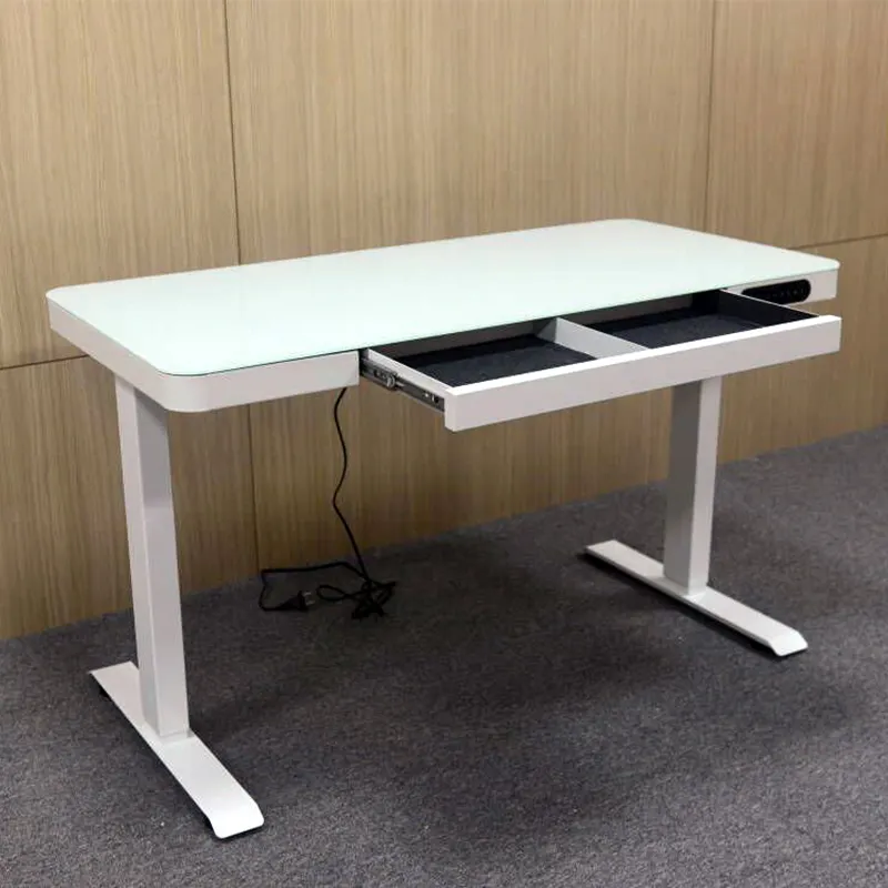 Офисный двойной мотор, регулируемый по высоте стол, Электрический регулируемый по высоте компьютерный стол, подъемник, стоячий стол