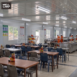 WELLCAMP Campamento Minero Modular, Solución Llave <span class=keywords><strong>en</strong></span> Mano, Casas Contenedor con Alojamiento Prefabricado, Oficina, Comedor, Baño - Product Image 4