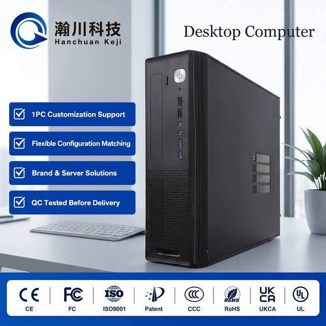 Factory Office Desktop Computer Intel Core I5 Intel Core I7 AMD Ryzen 5 Intel N305 Mini Tower Desktop PC OEM ODM