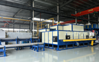 Horno de Calentamiento de Aluminio Multibillet de 1800T, 35KW, 380V, con PLC, para Prensa de Extrusión