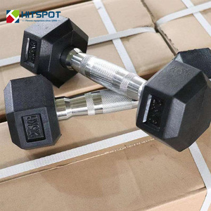 Commercial Hex <strong>Dumbel</strong> Set 5 kg 30kg Bodybuilding Gym Weights <strong>Dumbell</strong> Rack Home Gym Accessories Equipment Rubber <strong>Dumbells</strong> - Product Image 6
