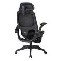 Chaise de bureau ergonomique exécutive pivotante à dossier haut en maille intégrale avec accoudoirs relevables, confortable, moderne, de haute qualité, personnalisable, vente en gros