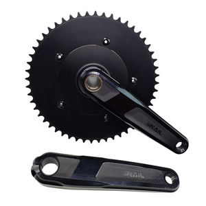 <span class=keywords><strong>Fixie</strong></span> bike OTA Crankset Single Speed Track Road BCD130 anillo de <span class=keywords><strong>cadena</strong></span> piñón fijo <span class=keywords><strong>bicicleta</strong></span> chainwheel bielas - Product Image 4