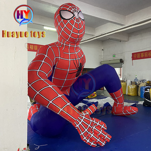 Tùy chỉnh bơm hơi khổng lồ Spiderman nhân vật hoạt hình <span class=keywords><strong>Inflatable</strong></span> siêu anh hùng <span class=keywords><strong>Inflatable</strong></span> Spider Man cho quảng cáo 3m - Product Image 1