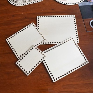 Base in <span class=keywords><strong>Legno</strong></span> Naturale per <span class=keywords><strong>Cestini</strong></span>, 7 Misure, Fondo Ovale in <span class=keywords><strong>Legno</strong></span> Massello per Lavorazione a Uncinetto, Forniture Fai-da-Te per Intrecciare <span class=keywords><strong>Cestini</strong></span> - Product Image 3