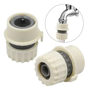 Wasmachine Waterpijp Kraan Connector Tuinslang Snelle Adapter Fittingen Tuinieren Auto Wassen Water Gereedschap