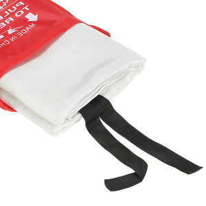 Manta protectora de emergencia para soldadura contra incendios, resistente a altas temperaturas, fibra de vidrio ignífuga, satén blanco para el hogar - Product Image 6