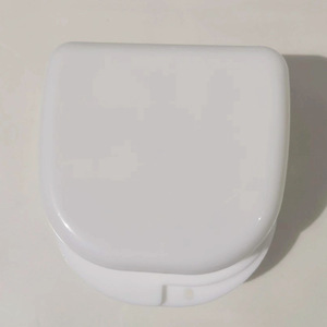Large and medium-sized denture <b>case</b>, denture storage box, wholesale available, single-hole denture <b>case</b>, denture box, <b>retainer</b> - Product Image 1