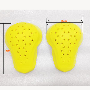 Genouillères de <span class=keywords><strong>Protection</strong></span> pour moto, rembourrage antichoc, <span class=keywords><strong>Protection</strong></span> CE <span class=keywords><strong>niveau</strong></span> <span class=keywords><strong>2</strong></span> pour la poitrine, les épaules, les coude, pour course de vitesse, argenté - Product Image 4