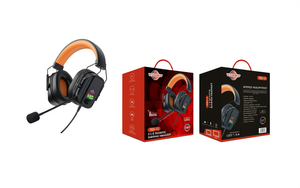 VicZup TED-13 Cuffie da Gaming Over-Ear con Audio Surround 7.1 e Illuminazione LED per PC, PS4, Xbox - Product Image 1