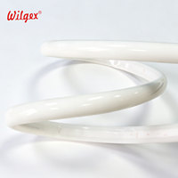 Bande LED néon flexible T25 demi-circulaire à économie d'énergie et longue durée de vie, PCB 3oz, IC constant, garantie 5 ans, silicone sans points, 24V