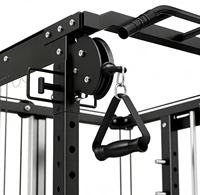 Machine Smith Moderne Doublewin - Équipement de Gym Universel en Acier Carbone Multi-résistance pour Exercices Bras, Dos, Poitrine et Jambes Unisexe