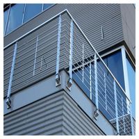 PRIMA Balustrade Minimaliste à Cadre Fin, Gain de Place pour les Espaces Étroits Intérieurs et les Escaliers Duplex