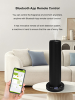 Luxe En Aluminium Électrique Bluetooth WIFI APP Tour Diffuseur D'arôme Parfum Nébuliseur Parfum Air Diffuseur De Parfum Machine
