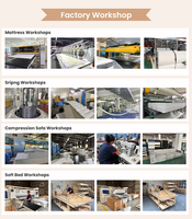 Matelas en mousse à mémoire de forme et ressorts ensachés individuels COSTFULL, 10 pouces, taille King/Queen, roulé en boîte