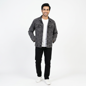 Slim Fit <b>Men's</b> <b>Jackets</b> High-Quality <b>Denim</b> <b>Man</b> <b>Jackets</b> Lightweight <b>Jacket</b> for <b>Man</b> Perfect for Casual Outfits - Product Image 1