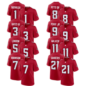 2026 Heren Dames Atlanta Jersey Custom American Football Shirts Gestikte Geborduurde Jeugd Uniformen Sportkleding met Logo's - Product Image 1