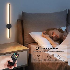 Hiện đại tối giản sạc ánh sáng Tường điều khiển cảm ứng có thể xoay 350 ° mờ không dây tường ánh sáng trong nhà USB pin tường ánh sáng - Product Image 3