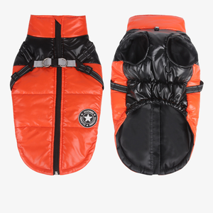 Jaket Anjing Warna Cerah Tahan Air dan Hangat, Pakaian Anjing Reflektif untuk Luar Ruangan, Rompi dan Mantel Anjing Musim Dingin - Product Image 4