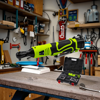 Llave de Trinquete de Alto Torque con Ángulo Recto de 90 Grados, Nueva Llave Eléctrica de Batería de Litio para Reparación de Automóviles, Grado Industrial