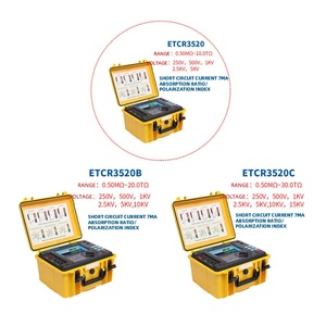 ETCR3520B ETCR3520C ETCR3520 Insulator Resistance Tester Digital Only for Function Voltage Current Capacitance Meter IP65 - Product Image 3