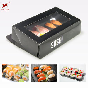 Caja de <span class=keywords><strong>Sushi</strong></span> Biodegradable para Llevar, Caja de <span class=keywords><strong>Sushi</strong></span> de Papel con Ventana - Product Image 2