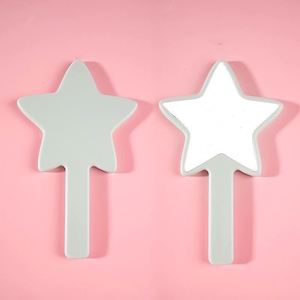 Custom Logo Modern Durable Star-Shaped <b>Plastic</b> Handheld Cosmetic <b>Mirror</b> for Advertising Gifts Promotional Use - Product Image 4