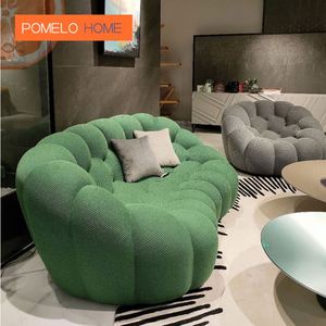 Canapé d'angle confortable en tissu Pomelohome Bubble Soccer, ensemble de meubles - Product Image 1