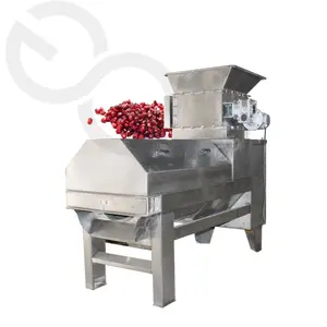 Elektrische Granaatappel Arils Juicer Verwerking Granaatappel Sheller Machine In India