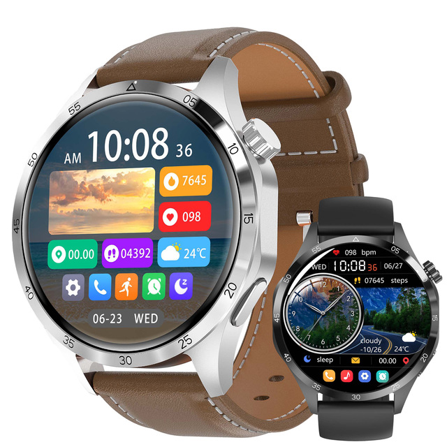 Watch for Smartwatch 1.52-inch TFT for Call Heart Rate Tracker GPS NFC IP68 Waterproof Wireless Charging 5-10 Days Battery