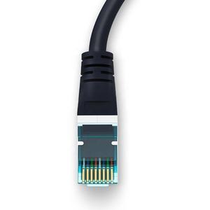 10Gbps 600MHz Snag-less S/FTP LSZH RJ45 <span class=keywords><strong>Cat</strong></span> <span class=keywords><strong>7</strong></span> Cordon de raccordement réseau AWG26/<span class=keywords><strong>7</strong></span> Câble <span class=keywords><strong>Ethernet</strong></span> en cuivre toronné Câbles de communication - Product Image 3