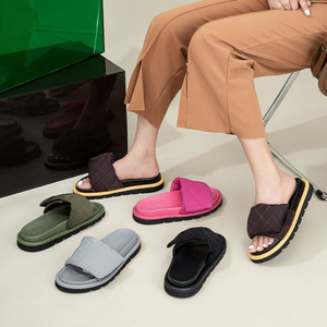 Ciabatte Estive di Alta Qualità per Donne, Sandali di Lusso Casual Comodi <span class=keywords><strong>con</strong></span> <span class=keywords><strong>Velcro</strong></span> per Esterni - Product Image 2