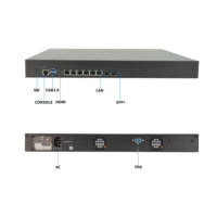 Appliance de routage VPN Xeon E5 V3/V4 LGA2011 pour défense réseau avancée, pare-feu 1U, matériel WIFI6, carte SIM 5G et alimentation redondante