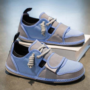 รองเท้าบาสเก็ตบอลผ้าใบน้ำหนักเบาพิเศษสำหรับผู้ชายดีไซน์น่าเกลียดน่ารักพร้อมพื้นนุ่มแบนทันสมัยและกว้างเหมาะสำหรับนักเรียน - Product Image 2