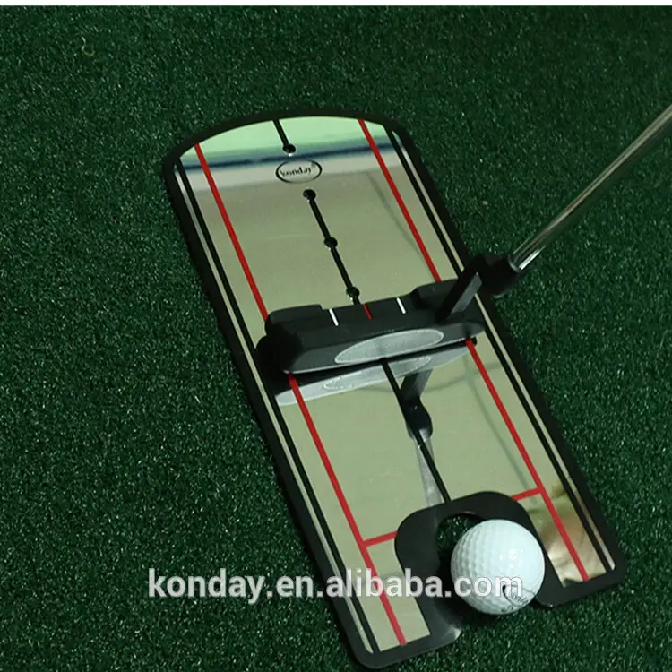 ゴルフ位置合わせミラーゴルフパッティングミラー