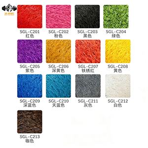 <span class=keywords><strong>Gazon</strong></span> artificiel professionnel pour salle de sport, haute densité, 15 mm, caoutchouc ignifuge, revêtement de sol sportif intérieur avec logo personnalisé <span class=keywords><strong>et</strong></span> lignes graduées - Product Image 5