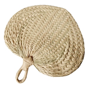 <span class=keywords><strong>Éventail</strong></span> traditionnel <span class=keywords><strong>chinois</strong></span> en bambou naturel et raphia, <span class=keywords><strong>éventail</strong></span>s d'été tissés à la main en feuilles de palmier, paille et rotin - Product Image 2