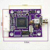 Convertidor de Fibra Óptica Metálico PFLY Personalizado TX RX de 1 Canal de Video + UART TTL SBUS FC/UPC Monomodo 0-20km con 6 Meses de Garantía