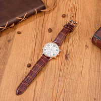 IStapromo Cadeaux Coffret Cadeau de Luxe Homme Ceinture + Portefeuille + Cravate + Parfum + Montre à Quartz + Stylo Montre-Bracelet Masculine Tendance